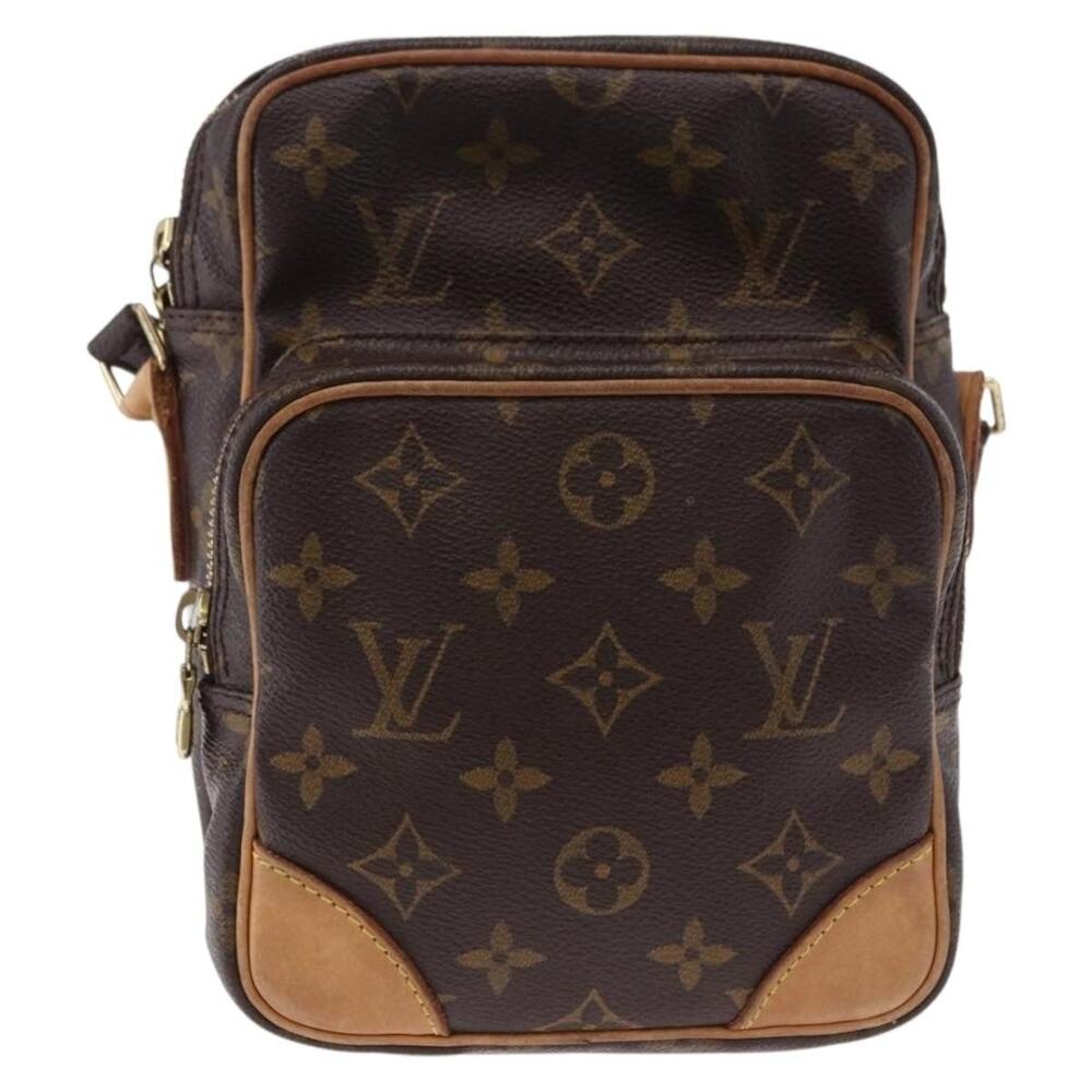 Louis Vuitton Monogram Amazon Shoulder Bag Brown